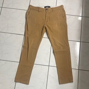 Hollister Men's Khaki Chinos super skinny 32x30